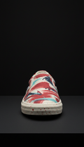 Men Sneakers-BLACK RED